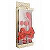 �������� CRYSTAL MINI VIBE RED 10066TJ