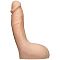 Насадка к трусикам Vac-U-Lock - James Deen Silicone Cock 9 из силикона телесная