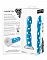 Анальный стимулятор синий с белым. CERAMIX NR.4 490400PD