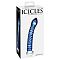 Стеклянный анальный стимулятор ICICLES №29 - 19,7 см.