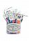 Набор разноцветных утяжек FUNKY ADJUSTABLE CRING DISP 25PCS 10202TJ