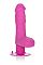 Фаллоимитатор Shower Stud Ballsy Dong на присоске с вибрацией розовый