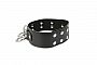 Брутальный ошейник с кольцами