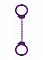 Фиолетовые оковы на ноги Pleasure Legcuffs