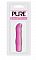 Фиолетовый мини-вибромассажёр PURE 3.5INCH VIBRATOR PURPLE - 9 см.