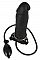 Полый страпон с эффектом увеличения Inflatable Strap-On - 18,5 см.