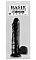 Чёрный фаллоимитатор-гигант 12 Mega Dildo -32,4 см.