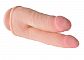 Двойной фаллоимитатор Dual Density Double Penetrator - 21,5 см.