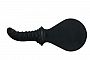 Чёрный силиконовый пэддл BЊCK DICH с рукоятью-фаллосом для стимуляции точки G или простаты