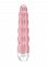 Розовый фигурный вибратор Lauryn - 15 см.