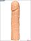 Телесный фаллоимитатор - 16,5 см.