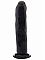Чёрный фаллоимитатор Realistic Cock 12,2 Inch No Scrotum
