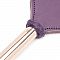 Фиолетовый пэддл Cherished Collection Leather and Suede Paddle - 41 см.