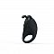 Чёрное эрекционное кольцо с вибрацией Rabbit Vibrator