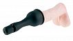 Вибростимулятор для головки члена с сосущим эффектом Vibrating Silicone Head-Master