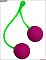 Вагинальные шарики Sweet Cherry со смещенным центром тяжести