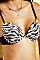 Animal Бюстгальтер 38, DD, зебра