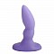 Фиалковая изогнутая пробка PLUG 4 PLEASURE EF-T066