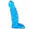 Фаллоимитатор синий анальный 4,5in