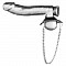 Утяжка для мошонки из искусственной кожи с цепочками PARACHUTE BALL STRETCHER BLM1726