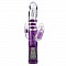 Фиолетовый тройной хай-тек вибратор GLITTER GLAM