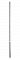 Расширитель уретры Dip Stick Ribbed, 6 мм