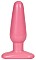 Розовая анальная втулка Беладонна