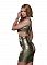 Платье c открытым плечом ONE SHOULDER DRESS METALLIC S 883725-METALLIC-S