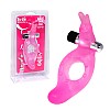   Rabbit Vibrating Twin Ring Pink