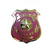 Значок Police Badge pink Значок Police Badge pink