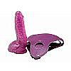   TLC^ Bree Olson Glitter Glam Strap-On Harness & Dong, 13 ., 