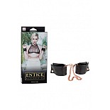 <strong>Наручники мягкие Entice French Cuffs с цепью черные</strong> <br />
Черные наручники с позолоченной цепью French Cuffs из коллекции Entice. Есть такие аксессуары, которые не нуждаются в представлении и должны быть у каждого ценителя будоражащих кровь ласок. Будьте напористы, ведь сила всегда возбуждает. А эти наручники Вам в этом помогут. Длина: 21,5 см; Материал: PVC/MTL; Производитель: California Exotic Novelties. <div class="charTableblock"><div><span>Материал</span>: кожзам</div><div><span>Цвет</span>: черный</div><div><span>Производитель</span>: California Exotic Novelties, США</div></div> Наручники мягкие Entice French Cuffs с цепью черные
Черные наручники с позолоченной цепью French Cuffs из коллекции Entice. Есть такие аксессуары, которые не нуждаются в представлении и должны быть у каждого ценителя будоражащих кровь ласок. Будьте напористы, ведь сила всегда возбуждает. А эти наручники Вам в этом помогут. Длина: 21,5 см; Материал: PVC/MTL; Производитель: California Exotic Novelties.