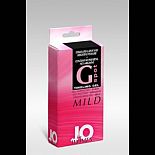 <strong>Возбуждающий гель для G-точки мягкого действия JO G-Spot Mild, 10 мл</strong> <br />
Возбуждающий гель для G-точки мягкого действия JO G-Spot Mild - возбуждающее средство, которое добавляет ощущений. Создан женщинами для женщин. Не содержит аминокислот. Безопасен для использования с презервативами. Применение: небольшое количество геля нанесите на интимные участки  и аккуратно помассируйте.  Теплота и покалывающий эффект появятся через 3-5 минут.  Через  45 минут эффект ослабнет и нанесение будет необходимо повторить. Предупреждение: если происходит раздражение или дискомфорт прекратите использование и обратитесь к врачу. Очень скользкий на поверхностях. После пролития тщательно промойте поверхность. Осторожно используйте в ванне и душе. Храните вдали от детей. Состав:  циклопентаксилоксан, циклотетрасилоксан, диметиконол, диметикон, ментол. Хранение:  держать в закрытом виде  хранить в сухом месте при температуре не ниже 5С и не выше 25С. Объем: 10 мл. Производитель: SYSTEM JO Products, США. <div class="charTableblock"> </div> Возбуждающий гель для G-точки мягкого действия JO G-Spot Mild, 10 мл 
Возбуждающий гель для G-точки мягкого действия JO G-Spot Mild - возбуждающее средство, которое добавляет ощущений. Создан женщинами для женщин. Не содержит аминокислот. Безопасен для использования с презервативами. Применение: небольшое количество геля нанесите на интимные участки  и аккуратно помассируйте.  Теплота и покалывающий эффект появятся через 3-5 минут.  Через  45 минут эффект ослабнет и нанесение будет необходимо повторить. Предупреждение: если происходит раздражение или дискомфорт прекратите использование и обратитесь к врачу. Очень скользкий на поверхностях. После пролития тщательно промойте поверхность. Осторожно используйте в ванне и душе. Храните вдали от детей. Состав:  циклопентаксилоксан, циклотетрасилоксан, диметиконол, диметикон, ментол. Хранение:  держать в закрытом виде  хранить в сухом месте при температуре не ниже 5С и не выше 25С. Объем: 10 мл. Производитель: SYSTEM JO Products, США.