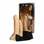 <strong>Анально-вагинальный фаллопротез №8 на резинке - 14 см.</strong> <br />
Чтобы показать женщине, насколько восхитительным может быть двойное проникновение, даже эрекция не нужна. <div class="charTableblock"><div><span>Длина, см</span>: 14.00</div><div><span>Диаметр, см</span>: 3.60</div><div><span>Длина, см</span>: 13-16</div><div><span>Диаметр, см</span>: 3</div><div><span>Материал</span>: ПВХ (PVC)</div></div> Анально-вагинальный фаллопротез №8 на резинке - 14 см.
Чтобы показать женщине, насколько восхитительным может быть двойное проникновение, даже эрекция не нужна.