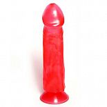 <strong>Розовый реалистичный фаллоимитатор на присоске - 19,5 см.</strong> <br />
Розовый реалистичный фаллоимитатор на присоске. <div class="charTableblock"><div><span>Длина, см</span>: 19.5</div><div><span>Диаметр, см</span>: 4.8</div><div><span>Материал</span>: гель</div><div><span>Цвет</span>: красный/розовый</div><div><span>Особенности</span>: на присоске; без мошонки</div><div><span>Длина, см</span>: 17-20</div><div><span>Диаметр, см</span>: 4</div><div><span>Производитель</span>: Сумерки богов, Россия</div></div> Розовый реалистичный фаллоимитатор на присоске - 19,5 см.
Розовый реалистичный фаллоимитатор на присоске.