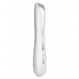 <strong>Белый вибратор F10 с серебристой вставкой - 20 см. </strong> <br />
Дизайн: закруглен для удобства использования, смесь мягких и твердых материалов. <div class="charTableblock"><div><span>Длина, см</span>: 20.00</div><div><span>Диаметр, см</span>: 3.00</div><div><span>Материал</span>: силикон</div><div><span>Длина, см</span>: 17-20</div><div><span>Диаметр, см</span>: 3</div></div> Белый вибратор F10 с серебристой вставкой - 20 см.
Дизайн: закруглен для удобства использования, смесь мягких и твердых материалов.