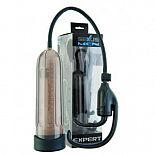 <strong>Помпа-массажер с манометром </strong> <br />
Помпа с рычагом для создания вакуума внутри колбы. <div class="charTableblock"> </div> Помпа-массажер с манометром
Помпа с рычагом для создания вакуума внутри колбы.