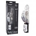 <strong>Вибратор Classicle Rabbit Silver с ротацией - 24 см.</strong> <br />
Вибратор ротацией с клиторальным стимулятором в виде зайчика. <div class="charTableblock"> </div> Вибратор Classicle Rabbit Silver с ротацией - 24 см. 
Вибратор ротацией с клиторальным стимулятором в виде зайчика.