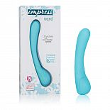 <strong>Голубой вибромассажер Impress Wand - 12 см.</strong> <br />
Вибромассажер Impress это новинка от California Exotic Novelties. <div class="charTableblock"><div><span>Длина, см</span>: 12.00</div><div><span>Диаметр, см</span>: 3.25</div><div><span>Материал</span>: силикон</div><div><span>Длина, см</span>: 9-12</div><div><span>Диаметр, см</span>: 3</div></div> Голубой вибромассажер Impress Wand - 12 см.
Вибромассажер Impress это новинка от California Exotic Novelties.