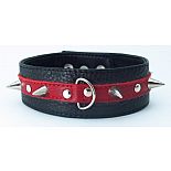 <strong>Ошейник из кожи с шипами 55012ars</strong> <br />
<div class="charTableblock"><div><span>Материал</span>: кожа</div><div><span>Цвет</span>: черный</div></div> Ошейник из кожи с шипами 55012ars