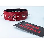 <strong>Ошейник с шипами красный 55011ars</strong> <br />
<div class="charTableblock"><div><span>Материал</span>: кожа</div><div><span>Цвет</span>: красный, розовый</div></div> Ошейник с шипами красный 55011ars