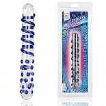 <strong>Двусторонний фаллоимитатор Endless Wow - 20 см.</strong> <br />
Двусторонний прямой жезл-стимулятор с объемными массажными точками на одной половине и рельефной спиралью - на другой. <div class="charTableblock"><div><span>Длина, см</span>: 20</div><div><span>Диаметр, см</span>: 2.5</div><div><span>Материал</span>: стекло</div><div><span>Цвет</span>: прозрачный</div><div><span>Особенности</span>: двухголовый</div><div><span>Длина, см</span>: 17-20</div><div><span>Диаметр, см</span>: 2</div><div><span>Производитель</span>: Erotic Fantasy, Швейцария</div></div> Двусторонний фаллоимитатор Endless Wow - 20 см.
Двусторонний прямой жезл-стимулятор с объемными массажными точками на одной половине и рельефной спиралью - на другой.