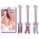 <strong>Зажим на половые губы с перламутровыми камнями</strong> <br />
Очаровательное украшение на женские половые губы с камнями разных цветов. Закройте шаловливые половые губки Вашей партнерше этим изящным зажимом! <div class="charTableblock"><div><span>Производитель</span>: California Exotic Novelties, США</div></div> Зажим на половые губы с перламутровыми камнями
Очаровательное украшение на женские половые губы с камнями разных цветов. Закройте шаловливые половые губки Вашей партнерше этим изящным зажимом!