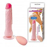 <strong>Фаллоимитатор-реалистик с имитацией семяизвержения Eros Fountain - 20 см.</strong> <br />
Упругий фаллоимитатор телесного цвета с ярко выраженной розовой головкой дополнен механизмом семяизвержения, которое может произойти при первом вашем желании. <div class="charTableblock"><div><span>Длина, см</span>: 20</div><div><span>Диаметр, см</span>: 4</div><div><span>Материал</span>: ПВХ (PVC)</div><div><span>Цвет</span>: телесный</div><div><span>Особенности</span>: на присоске; без мошонки; с семяизвержением</div><div><span>Длина, см</span>: 17-20</div><div><span>Диаметр, см</span>: 4</div><div><span>Производитель</span>: Baile, Китай</div></div> Фаллоимитатор-реалистик с имитацией семяизвержения Eros Fountain - 20 см. 
Упругий фаллоимитатор телесного цвета с ярко выраженной розовой головкой дополнен механизмом семяизвержения, которое может произойти при первом вашем желании.