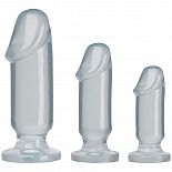 <strong>Набор прозрачных анальных фаллоимитаторов</strong> <br />
Набор прозрачных анальных фаллоимитаторов. <div class="charTableblock"> </div> Набор прозрачных анальных фаллоимитаторов
Набор прозрачных анальных фаллоимитаторов.