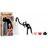 <strong>Вакуумная помпа с тремя уплотнителями</strong> <br />
Мужская вакуумная помпа с поршнем для откачки воздуха с тремя сменными уплотнителями разной формы.
Длина колбы 17 см, диаметр 5,5 см. <div class="charTableblock"> </div> Вакуумная помпа с тремя уплотнителями
Мужская вакуумная помпа с поршнем для откачки воздуха с тремя сменными уплотнителями разной формы.
Длина колбы 17 см, диаметр 5,5 см.