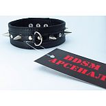 <strong>Чёрный кожаный ошейник с металлическими шипами </strong> <br />
Ошейник черного цвета, выполнен из высококачественной кожи. <div class="charTableblock"><div><span>Материал</span>: кожа</div><div><span>Цвет</span>: черный</div><div><span>Производитель</span>: БДСМ арсенал, Россия</div></div> Чёрный кожаный ошейник с металлическими шипами
Ошейник черного цвета, выполнен из высококачественной кожи.