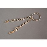 <strong>Цепь с центральным кольцом и карабинами по обе стороны - 15 см.</strong> <br />
Цепь с центральным кольцом и двумя карабинами может использоваться для соединения наручников и поножей, а также других девайсов БДСМ-тематики. <div class="charTableblock"> </div> Цепь с центральным кольцом и карабинами по обе стороны - 15 см.
Цепь с центральным кольцом и двумя карабинами может использоваться для соединения наручников и поножей, а также других девайсов БДСМ-тематики.