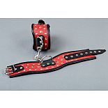 <strong>Фигурные красные поножи с клёпками</strong> <br />
Фигурные поножи ручной работы № это Ваш помощник в реализации самых необузданных БДСМ фантазий. <div class="charTableblock"><div><span>Материал</span>: кожа</div><div><span>Цвет</span>: красный, розовый</div><div><span>Производитель</span>: Подиум, Россия</div></div> Фигурные красные поножи с клёпками
Фигурные поножи ручной работы № это Ваш помощник в реализации самых необузданных БДСМ фантазий.