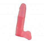 <strong>Нежно-розовая гелевая насадка в форме фаллоса с мошонкой - 18 см.</strong> <br />
Эта насадка в виде симпатичного фаллоимитатора с мошонкой позволит быстро и легко обновить свой страпон, а вместе в ним внести элемент разнообразия в сексуальные игры. <div class="charTableblock"><div><span>Длина, см</span>: 17-20</div><div><span>Диаметр, см</span>: 4</div><div><span>Длина, см</span>: 18</div><div><span>Диаметр, см</span>: 4</div><div><span>Материал</span>: ПВХ (PVC)</div><div><span>Цвет</span>: красный/розовый</div><div><span>Особенности</span>: vac-u-lock; насадка</div><div><span>Производитель</span>: Биоклон, Россия</div></div> Нежно-розовая гелевая насадка в форме фаллоса с мошонкой - 18 см.
Эта насадка в виде симпатичного фаллоимитатора с мошонкой позволит быстро и легко обновить свой страпон, а вместе в ним внести элемент разнообразия в сексуальные игры.